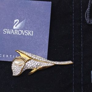 Swarovski Caly Lilly Brooch Pin